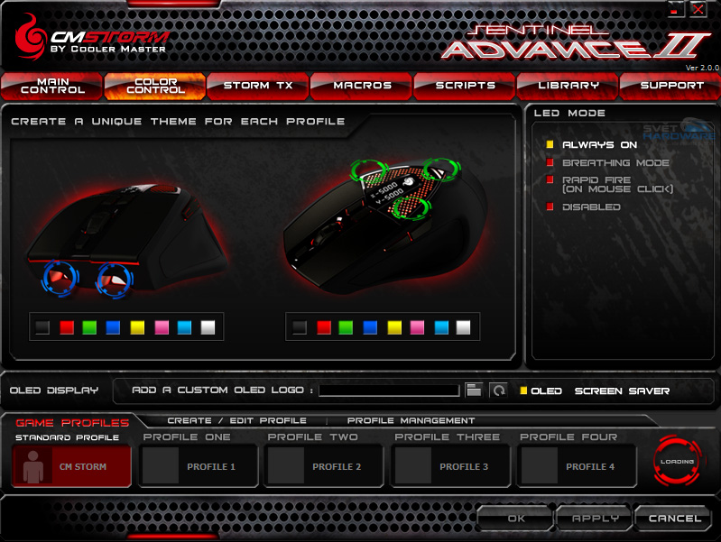 CM Storm Sentinel Advance II: důstojný následovník