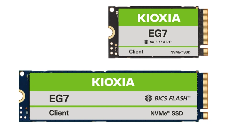 SSD Kioxia EG7 má přinést TLC výkon s QLC čipy