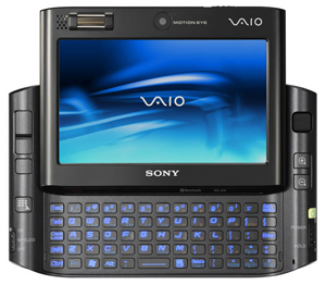 Sony vypouští do prodeje VAIO UMPC