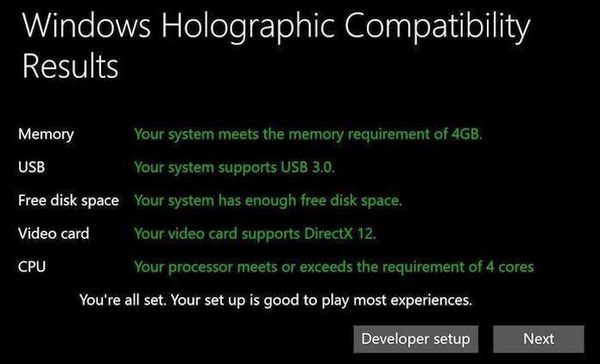 Windows Holographic: levné headsety a nízké nároky na HW