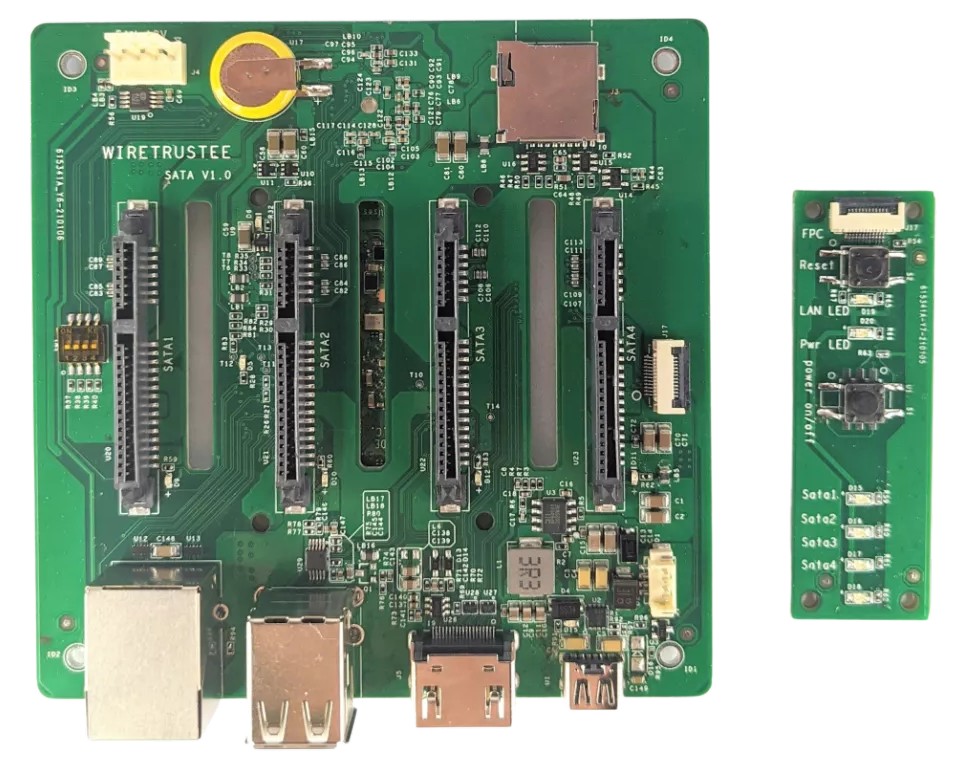 Raspberry a NAS Carrier Board: datové úložiště ve stylu DIY