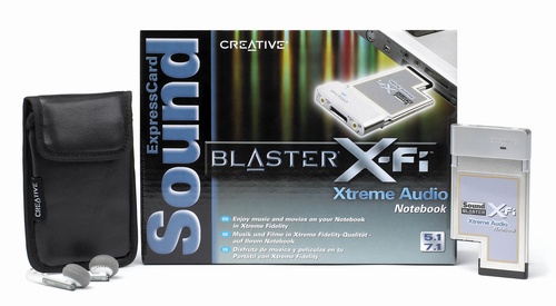 Sound Blaster X-Fi Xtreme pro vaše notebooky