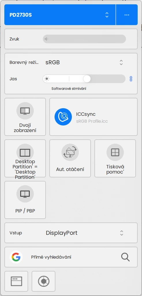 BenQ PD2730S - DisplayPilot 2