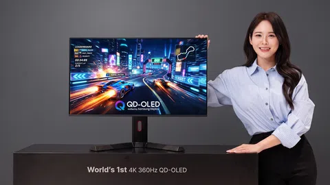 Samsung uvedl 4K 360Hz QD-OLED monitor s dual-mode