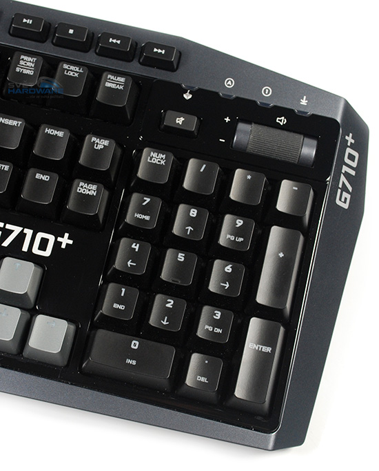 Logitech G710+: herní univerzál s Cherry MX Brown