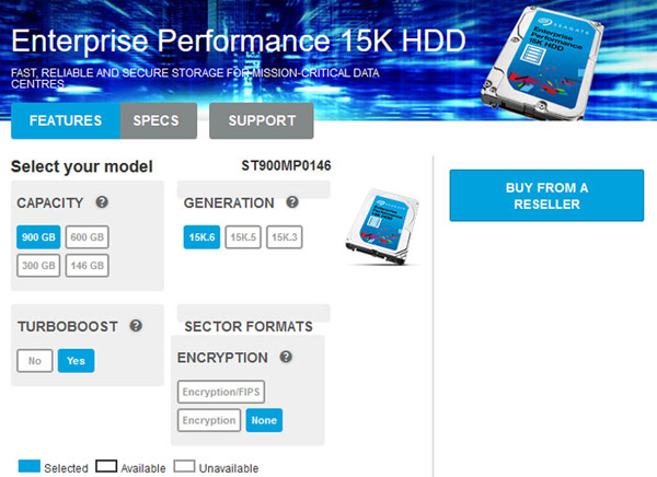 Seagate má šestou a poslední generaci 15000 otáčkových HDD