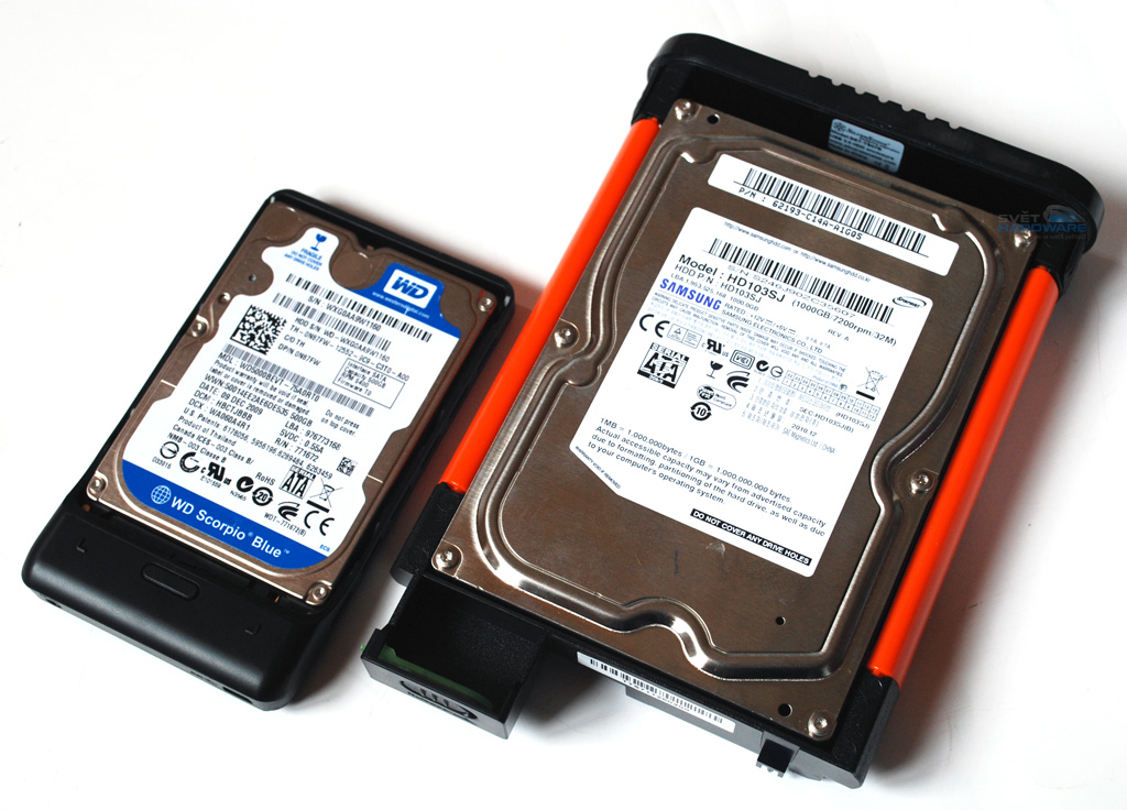 SilverStone a dva HDD boxy s USB 3.0