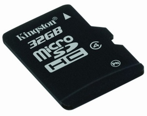 Kingston uvádí 32GB karty microSDHC