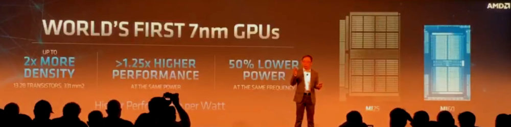 AMD představilo také 7nm Vegu na Radeon Instinct