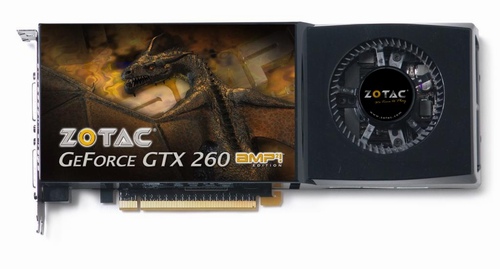 ZOTAC přichází se čtyřmi grafickými kartami včetně nové GTX 260