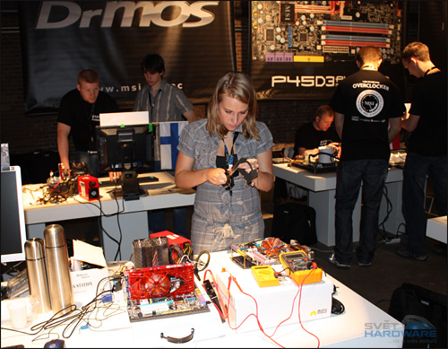 Finále evropského mistrovství v přetaktování s MSI