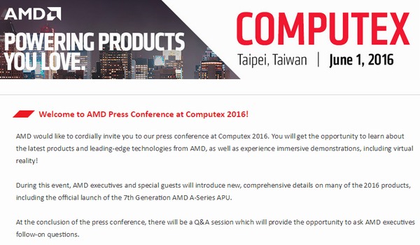 AMD Polaris 10 bude představen 1. června na Computexu