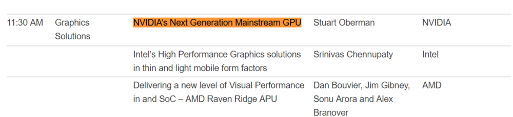 Příští generace herních GPU od NVIDIE bude prezentována na Hot Chips 30