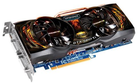 Gigabyte si připravil GeForce GTX 560 Ti SOC na 950 MHz