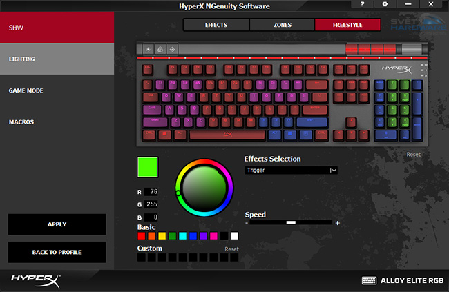 HyperX Alloy Elite RGB: to nejlepší od Kingstonu