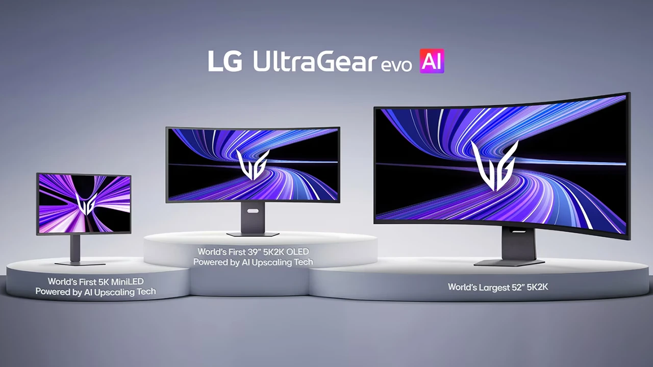 LG představilo trojici 5K herních monitorů UltraGear