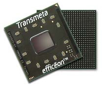 Podrobnosti o Transmeta Efficeon TM 8800