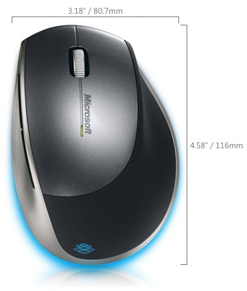 Microsoft představí nový design myší - řekněme sbohem laseru?