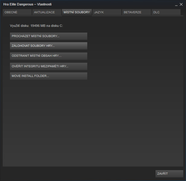 Nejnovější Steam nám umožnil přesunout instalované hry