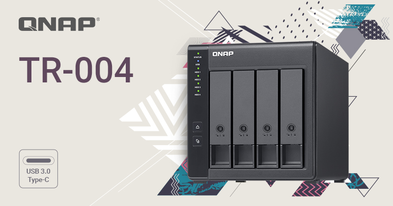 QNAP TR-004: pro PC i NAS