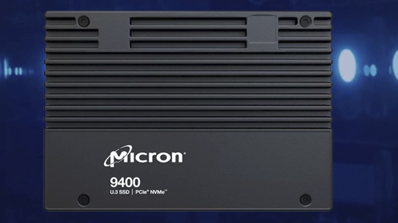 SSD Micron 9400 přichází ve formátu U.3 s kapacitou až 30,72 TB
