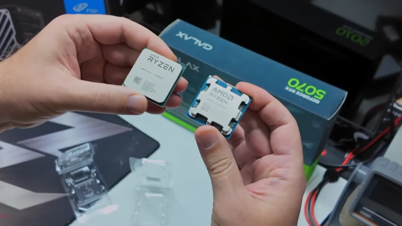 Amazon prodal zákazníkovi falešný Ryzen 9800X3D, pod nálepkou byl starý FX-4100