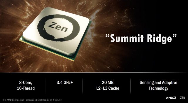 AMD odhalilo Ryzen, soupeře i pro Broadwell-E