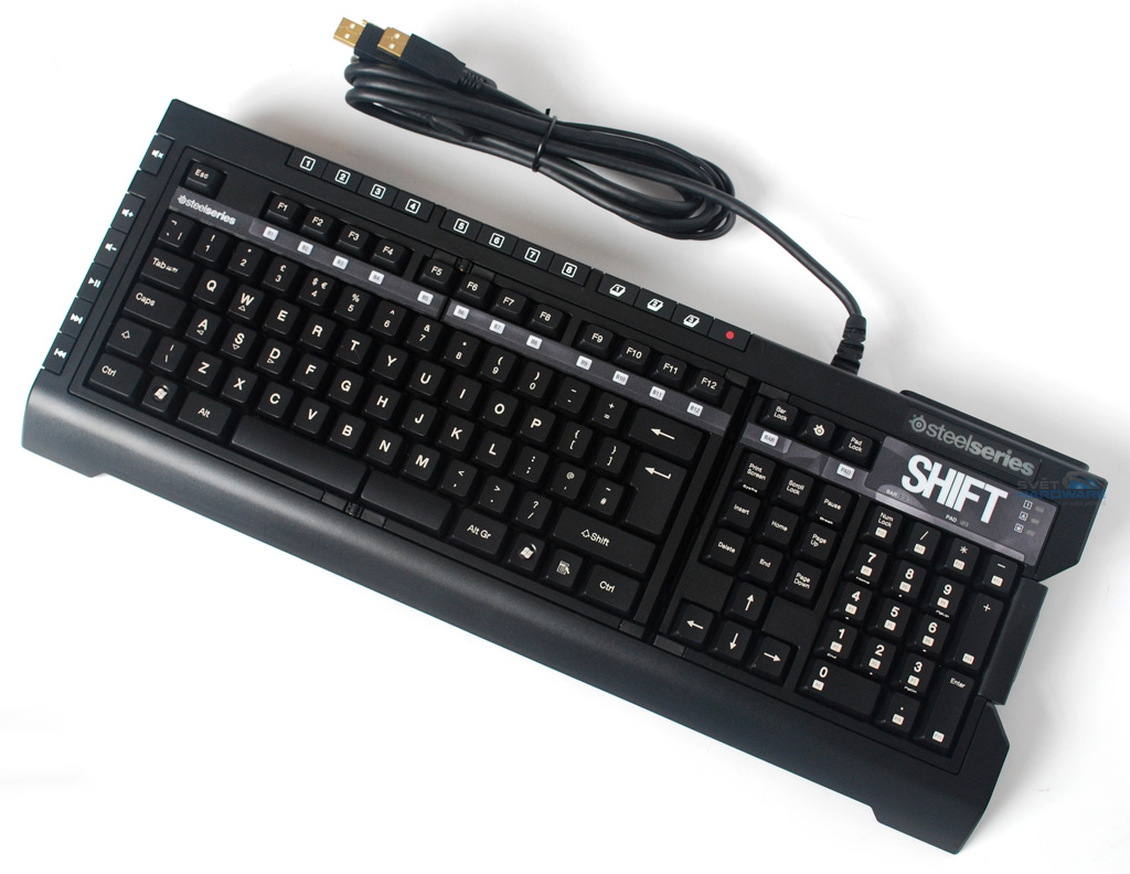 SteelSeries Shift: klávesnicový chameleón