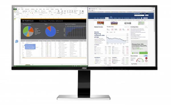 AOC U3477PQU: ultraširoký a velký monitor