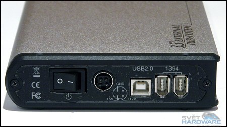 Test 6 externích HDD boxů