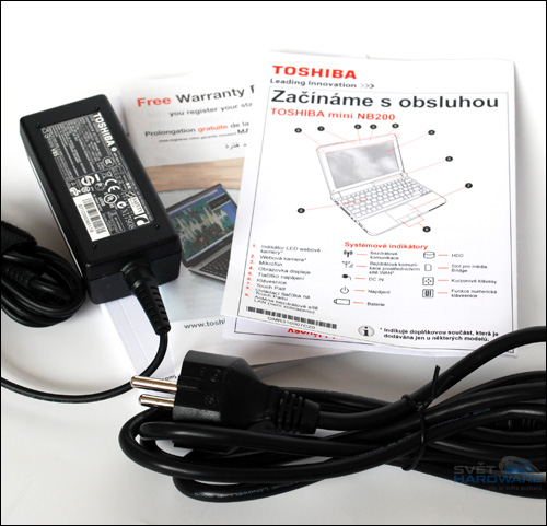 Test netbooků: Toshiba NB200