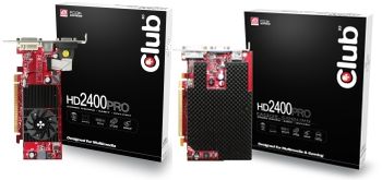 Club3D a Radeony HD série 2400 a 2600