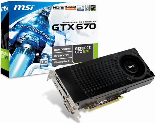 Další výrobci přicházejí s kartami GeForce GTX 670