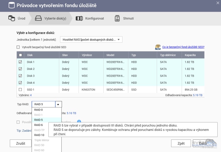 QNAP QuTS hero 5.0.0: profi systém pro NASy