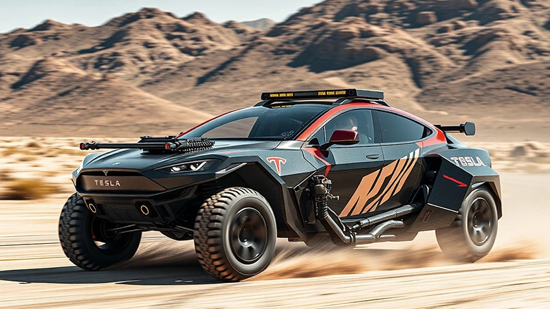 Tesla FSD v14.1.2 přidává režim Mad Max: jezdí rychleji a ignoruje rychlostní limity