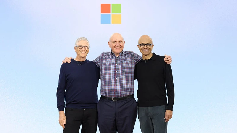 Microsoft slaví 50 let existence