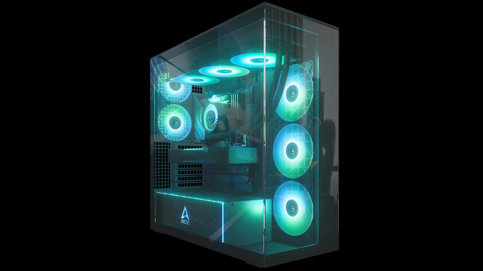 Arctic uvádí počítačovou skříň Xtender s čirým sklem