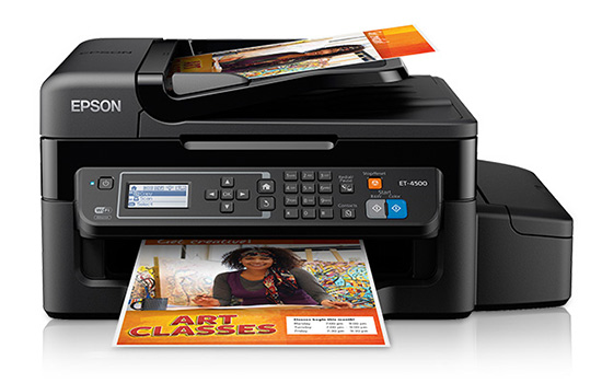 Nové tiskárny Epson EcoTank: WorkForce ET-4500 a ET-4550
