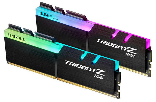 G.SKILL vypouští nejrychlejší dvoukanálovou sadu Trident RGB DDR4