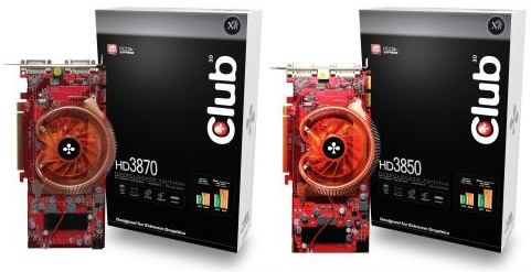 Club 3D nabízí přetaktované Radeony HD 3800