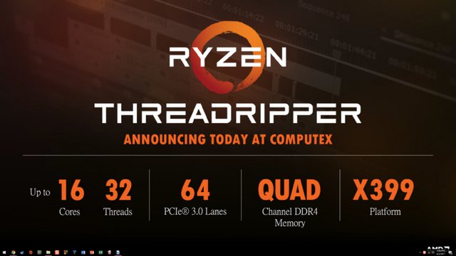 16jádrové Threadripper s cenou od 849 USD, desky levné nebudou