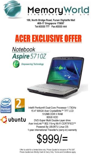 Acer hlásí nezájem o PC s linuxem ve Velké Británii