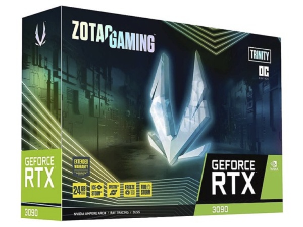 GeForce RTX 3090 se prodává už za 999 USD: za 50 % MSRP platné před 2 týdny