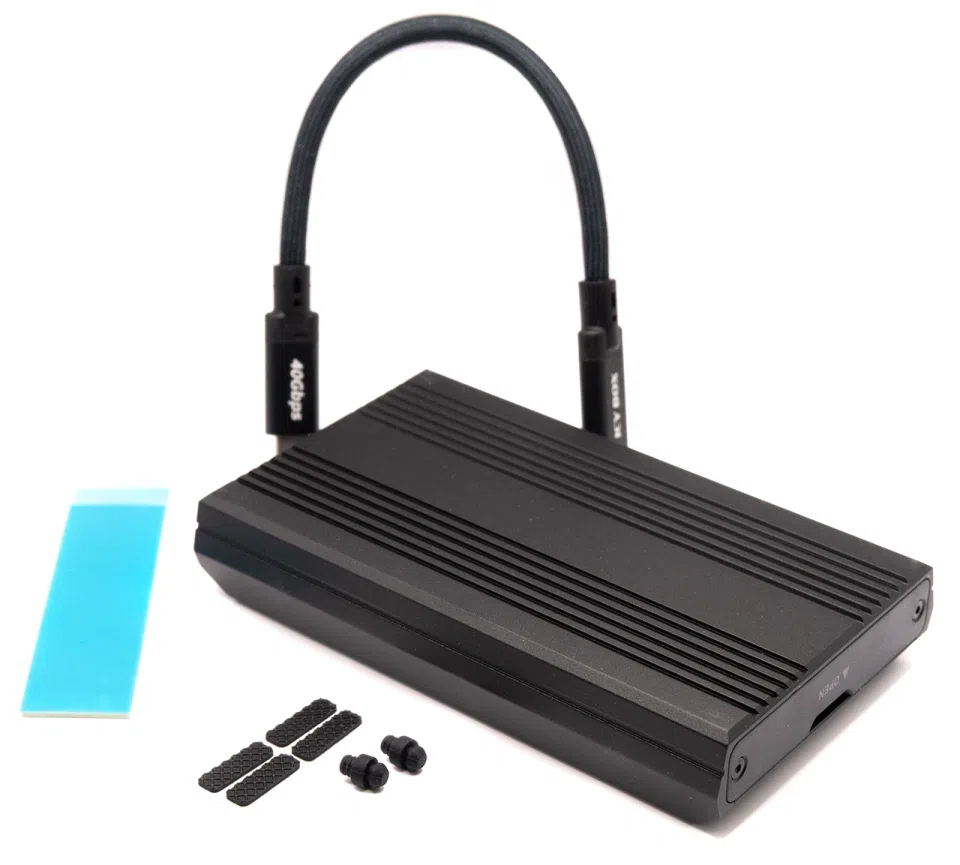 Icy Box Enclosure M.2 40 Gbps