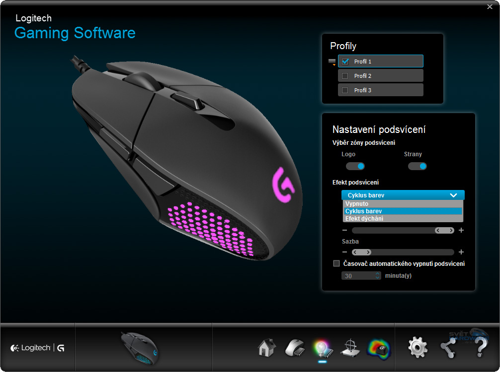 Logitech G303 Daedalus Apex: netradiční myš se 12 000 DPI