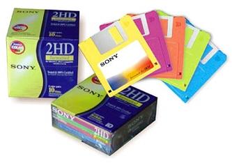 Sony přestává vyrábět 3,5" diskety