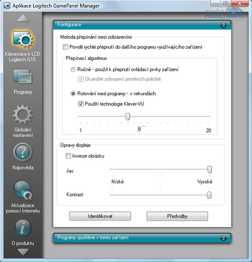 Logitech G15 Keyboard - klasika v novém kabátku