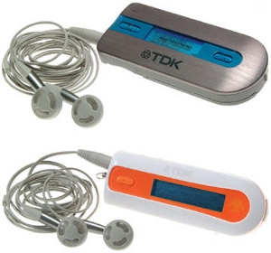 TDK představuje čtyři MP3 přehrávače