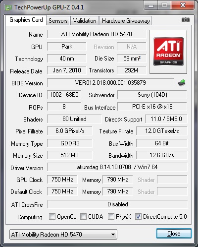 Sony VAIO VPCEA1S1E/W: malý i výkonný
