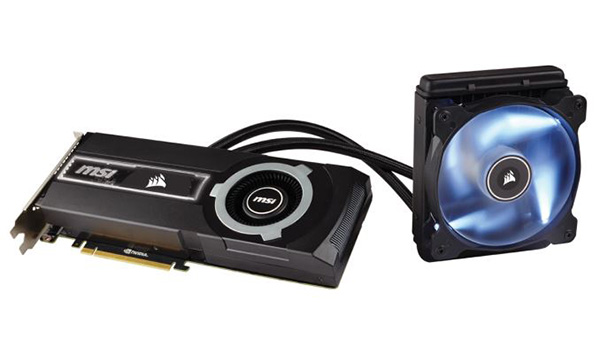 MSI + Corsair: vodou chlazená GeForce GTX 980 Ti